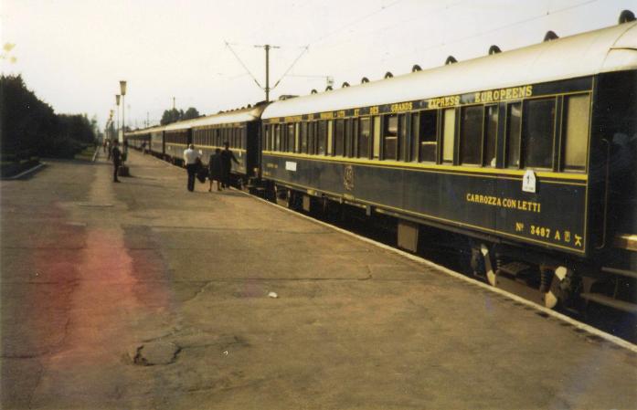The Orient Express in Brasov Station