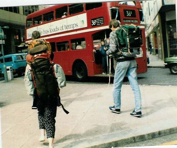 Jon, Roger and Eli by Victoria Station